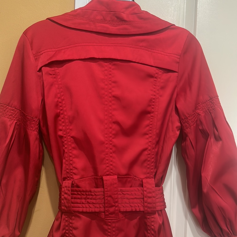 Beautiful Guess Jeans ruby red blazer in new condition. - Picture 4 of 6